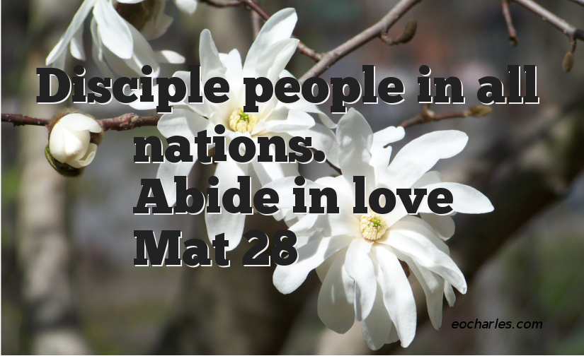 Disciple People In All Nations