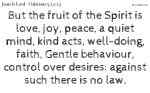 The Fruit of The Spirit