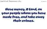 Pray To The Lord For His Forgiveness Over Every  Evil Deed We See