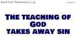The Teaching Of God