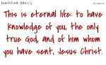 Eternal Life by Intercession