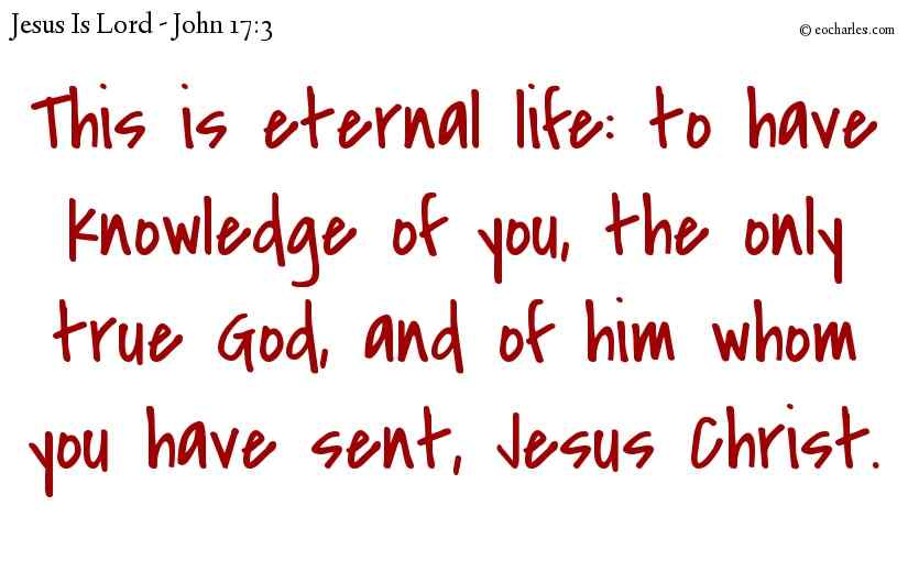Eternal Life by Intercession