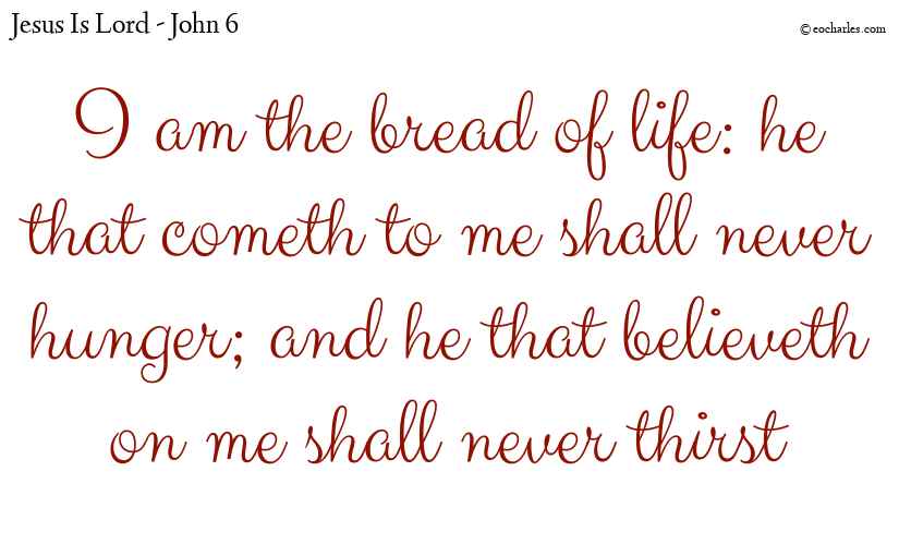 The bread of life