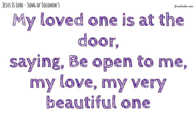 My loved one is at the door