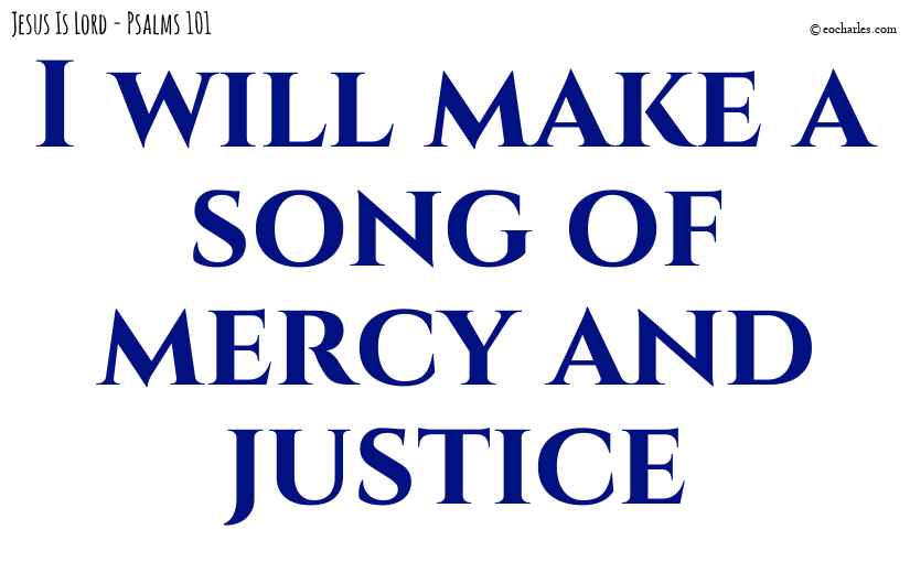 Mercy and justice