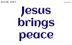 Bringer of peace