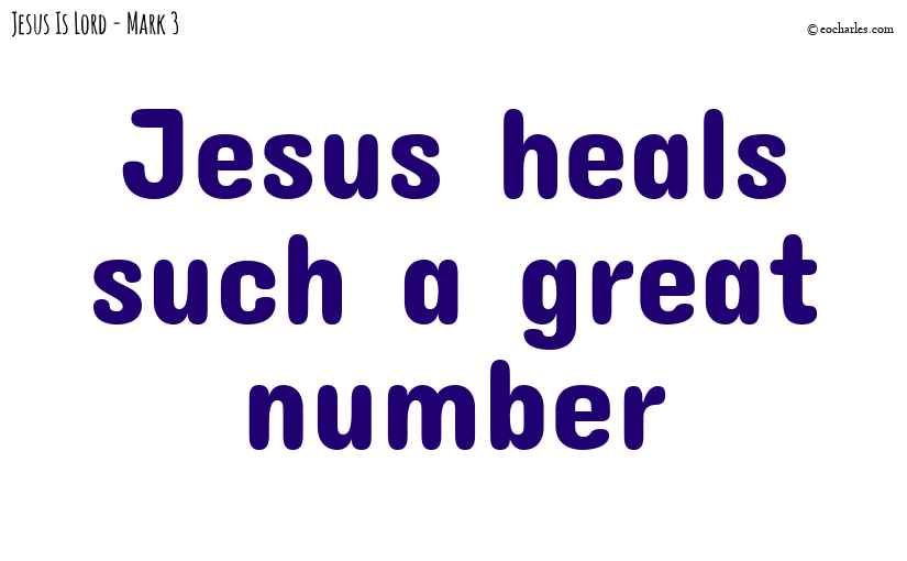 Jesus heals