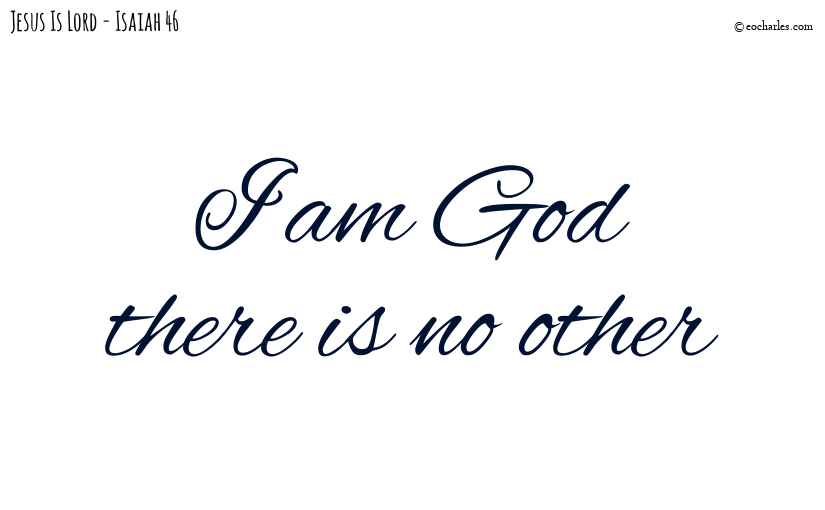 I am God